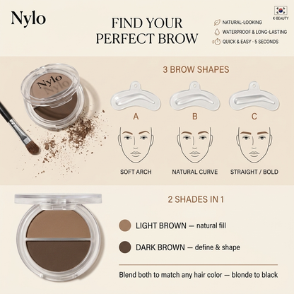 Get your eyebrows back in 5 seconds